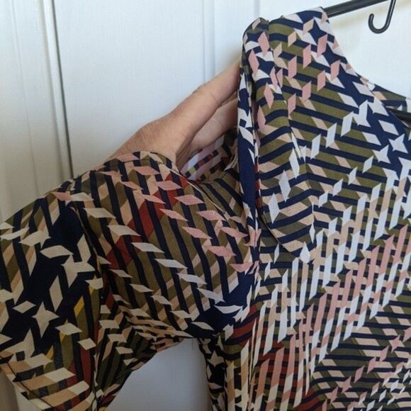 7th Avenue Design Studio New York & Company multicolor flowy top - M - Picture 5 of 7